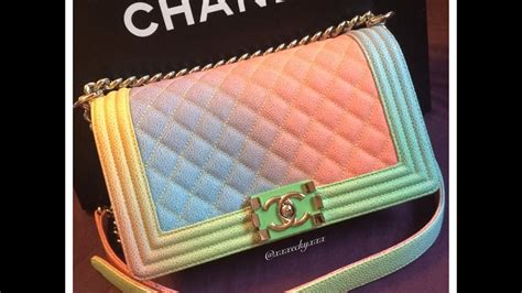 chanel rainbow bag|chanel rainbow bag dupe.